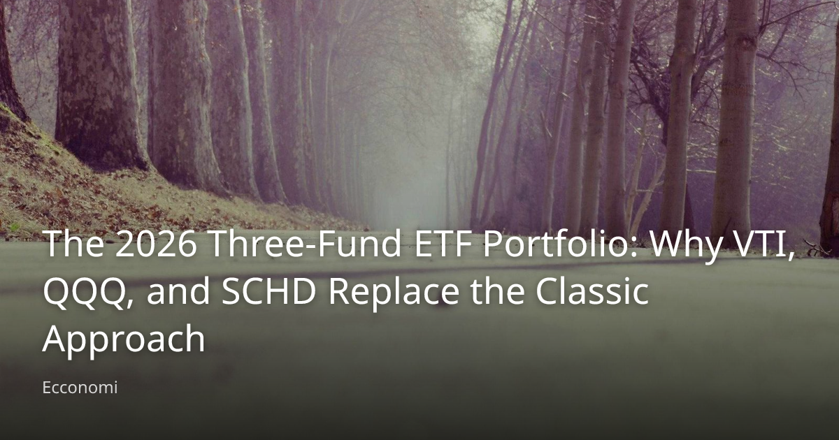 The 2026 Three-Fund ETF Portfolio: Why VTI, QQQ, and SCHD Replace the ...
