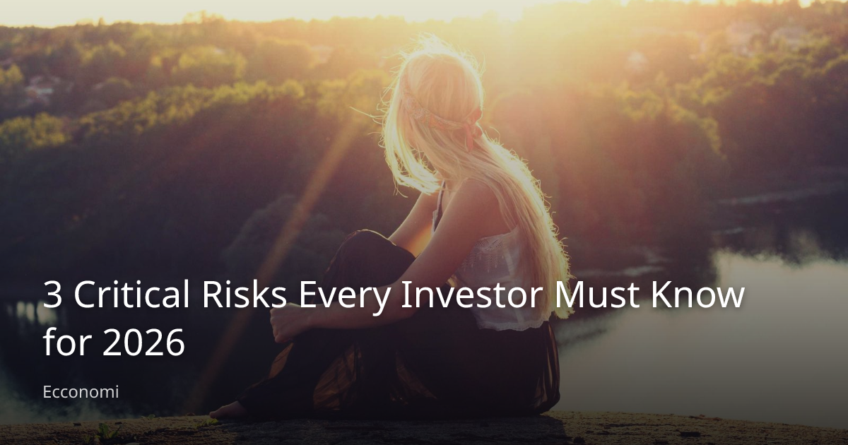 3 Critical Risks Every Investor Must Know for 2026 - Ecconomi